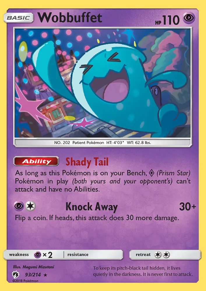 Wobbuffet, Pokémon card