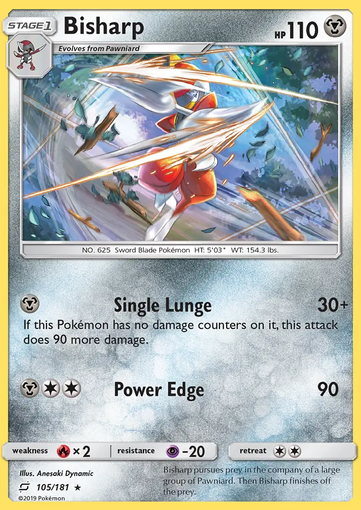 Bisharp, Pokémon card