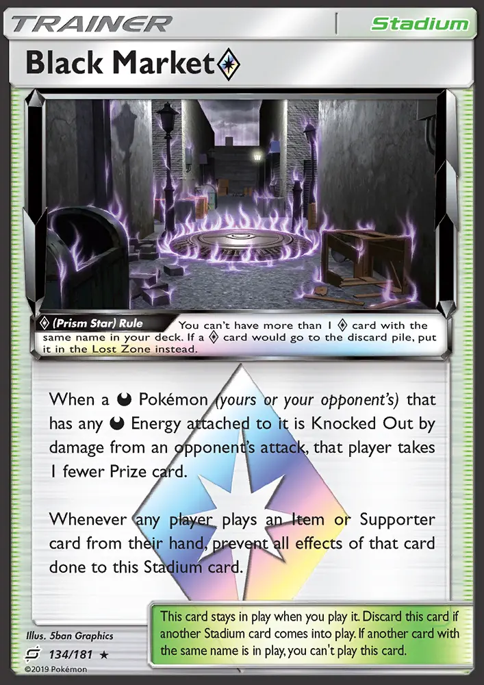 Black Market ◇, Pokémon card