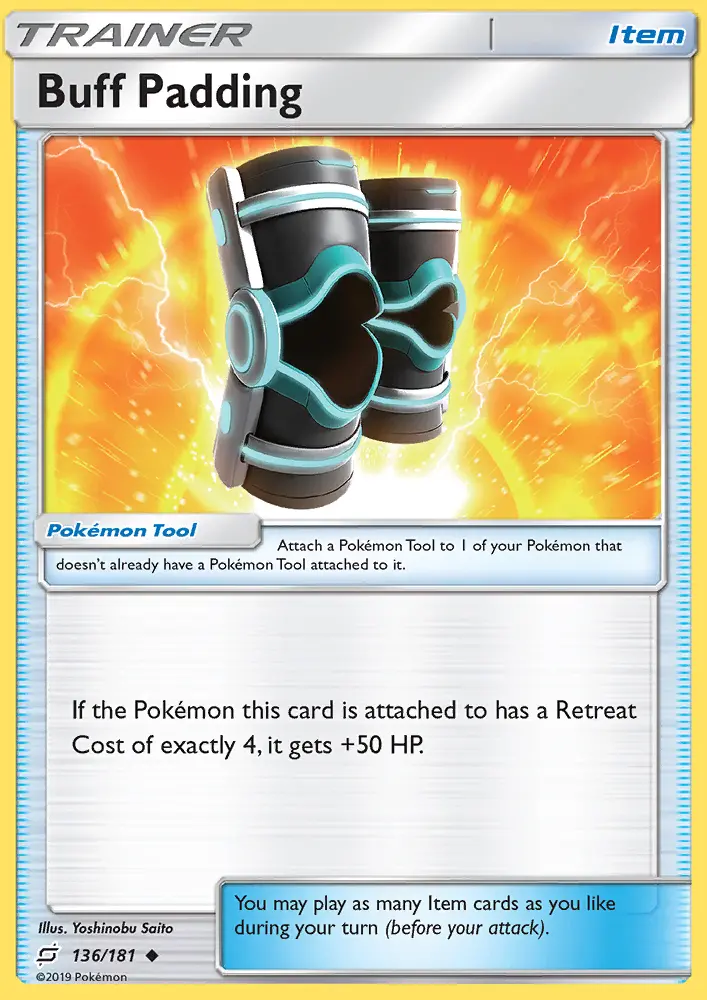 Buff Padding, Pokémon card