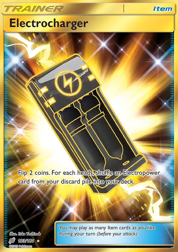 Electrocharger, Pokémon card