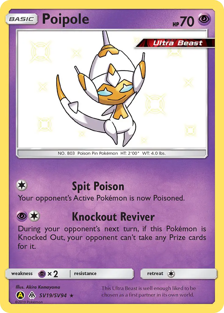 Poipole, Pokémon card