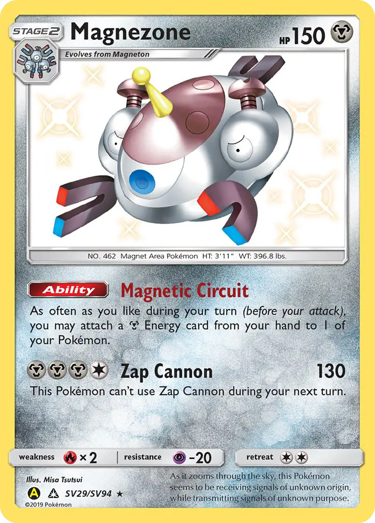 Magnezone, Pokémon card