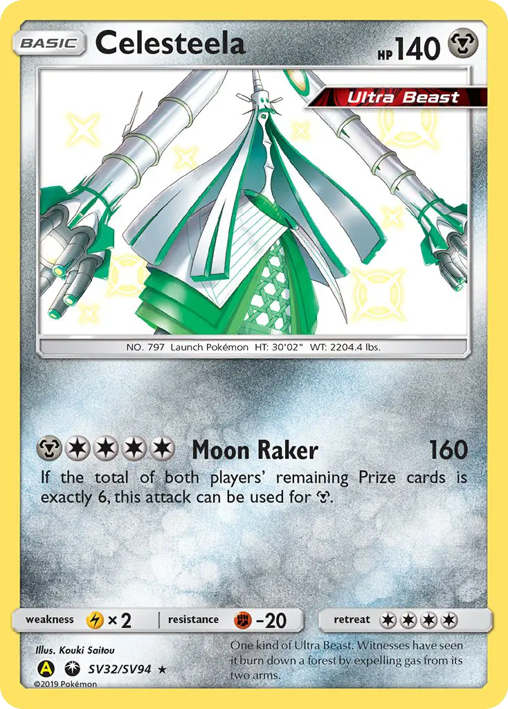 Celesteela, Pokémon card