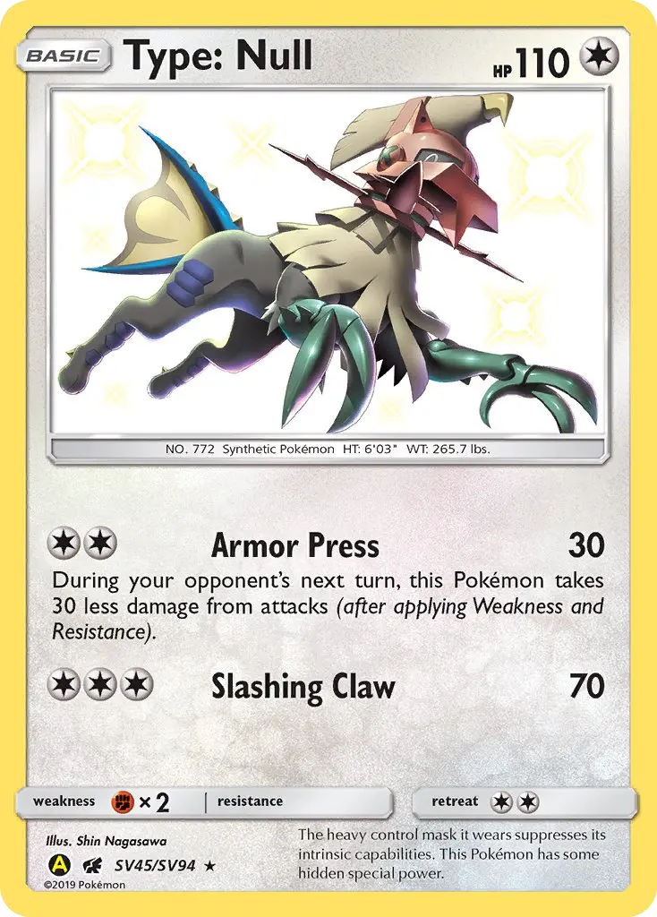 Type: Null, Pokémon card