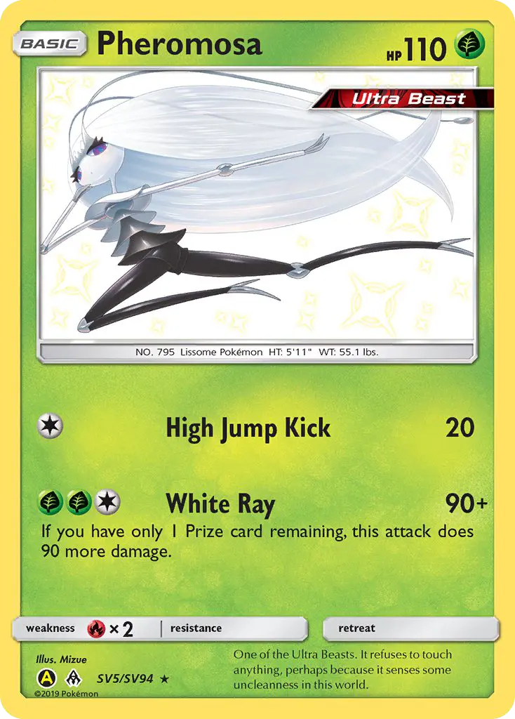 Pheromosa, Pokémon card