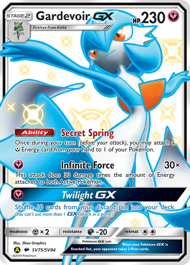 Gardevoir-GX, Pokémon card