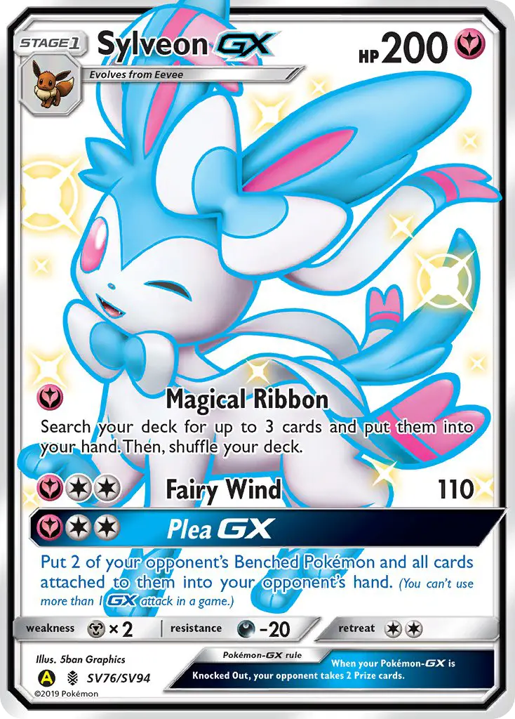 Sylveon-GX, Pokémon card