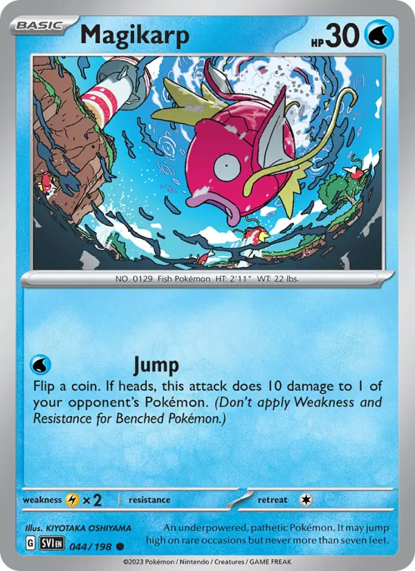 Magikarp, Pokémon card
