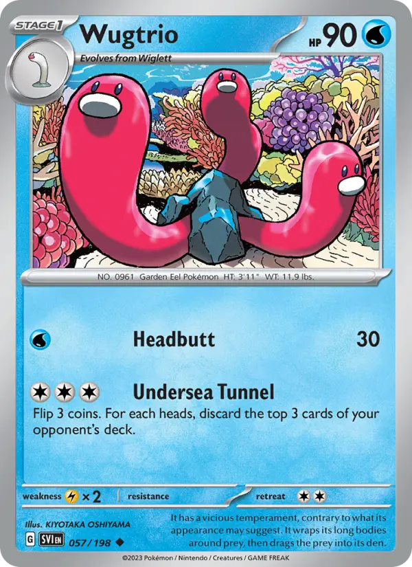 Wugtrio, Pokémon card