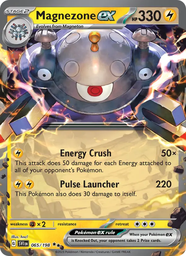 Magnezone ex, Pokémon card
