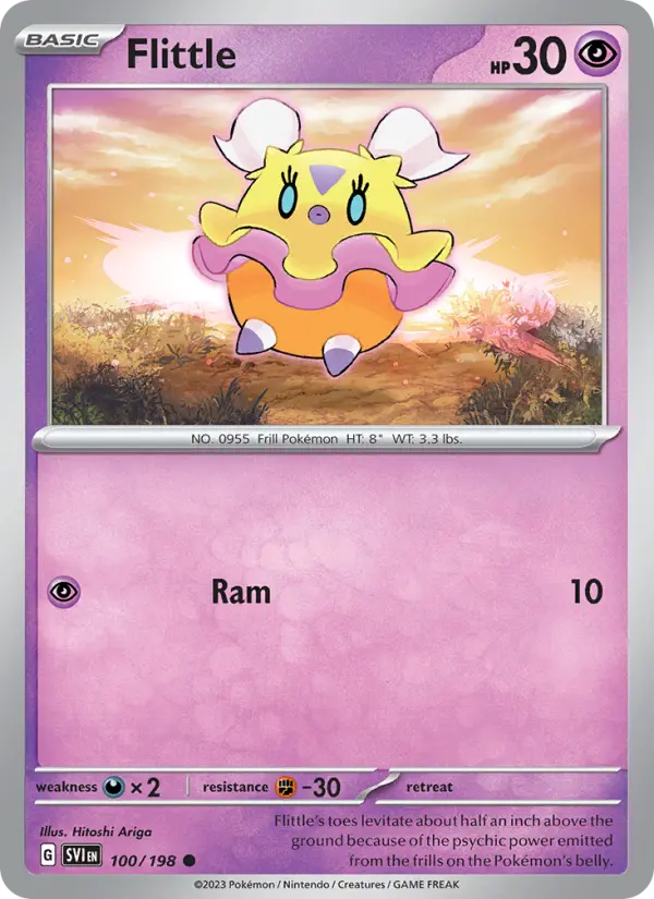 Flittle, Pokémon card