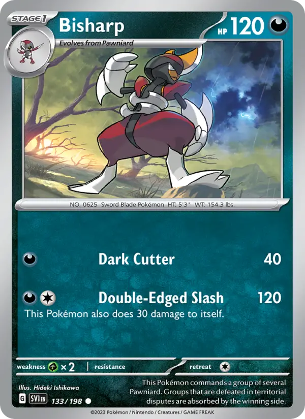 Bisharp, Pokémon card