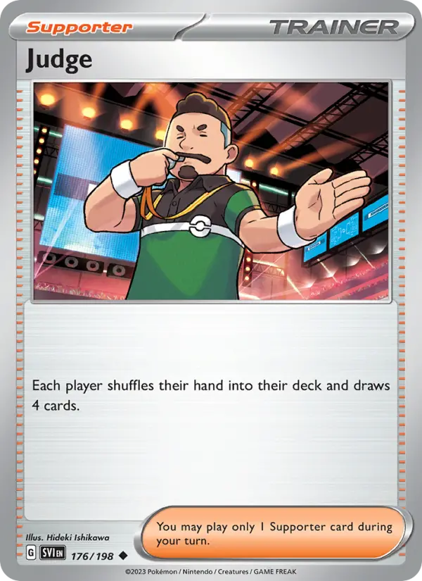 Judge, Pokémon card