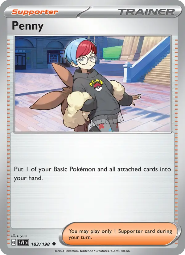 Penny, Pokémon card