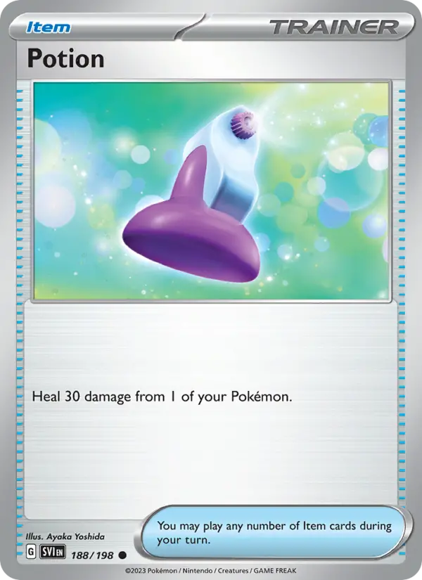 Potion, Pokémon card