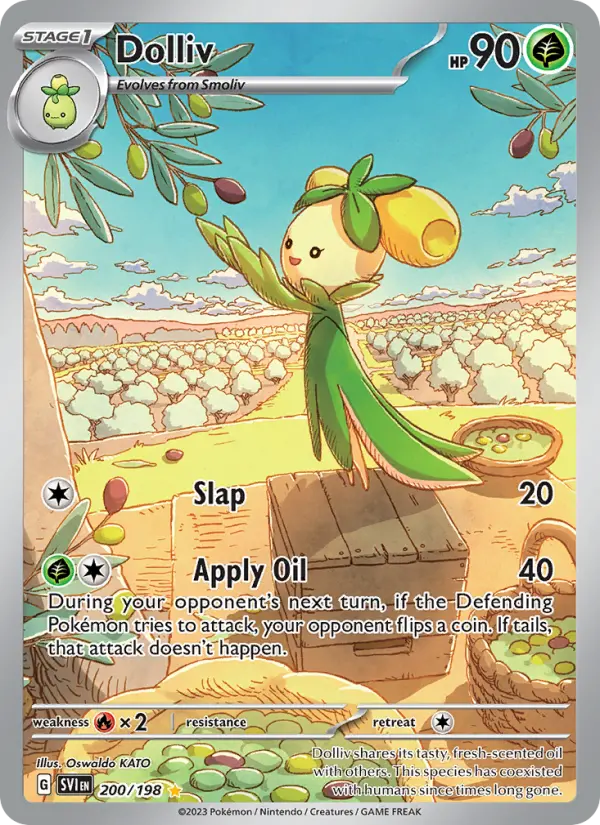 Dolliv, Pokémon card