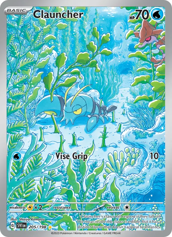 Clauncher, Pokémon card