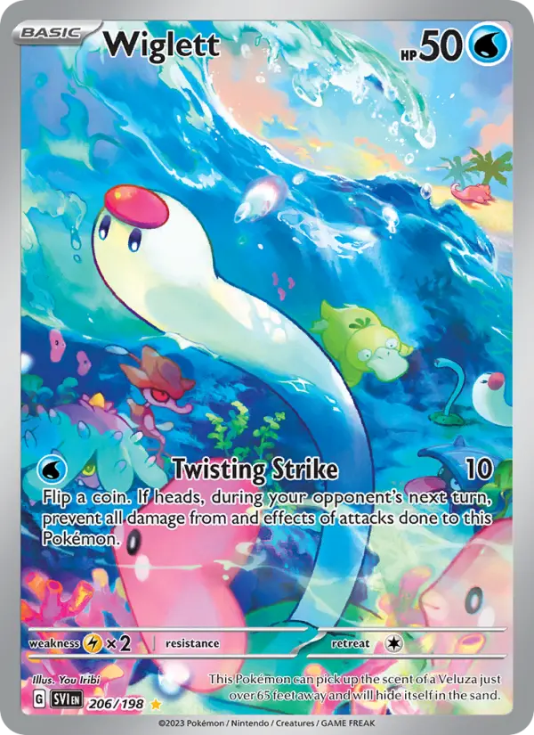 Wiglett, Pokémon card