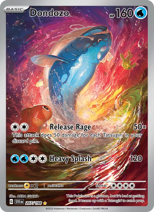 Dondozo, Pokémon card