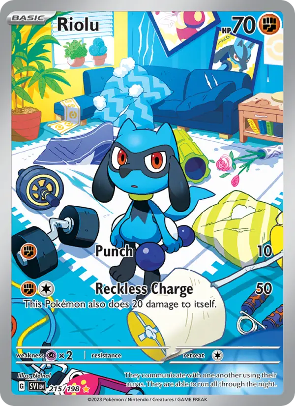 Riolu, Pokémon card