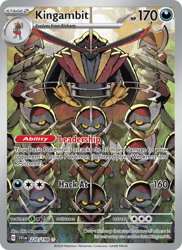 Kingambit, Pokémon card