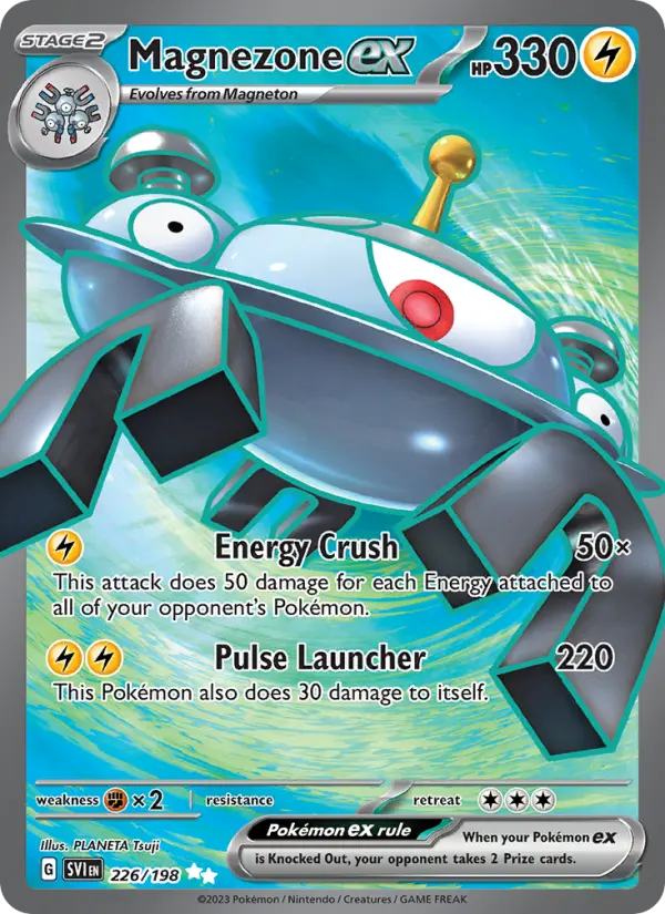 Magnezone ex, Pokémon card