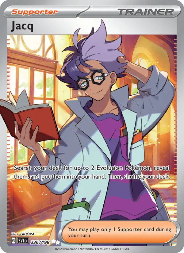 Jacq, Pokémon card