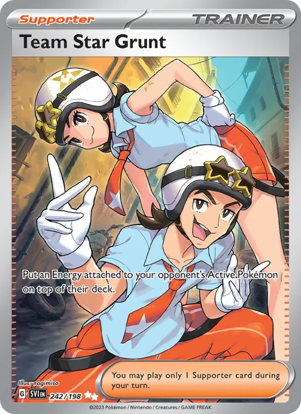 Team Star Grunt, Pokémon card
