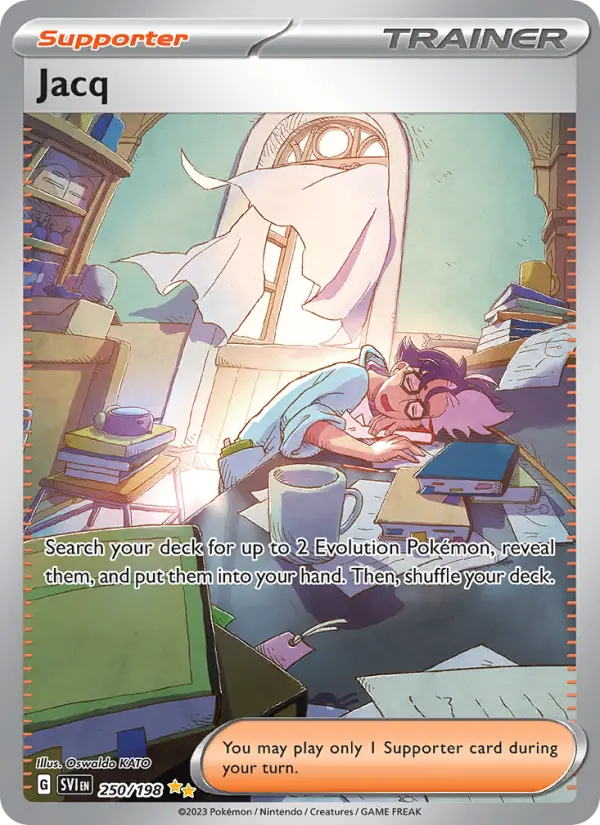 Jacq, Pokémon card