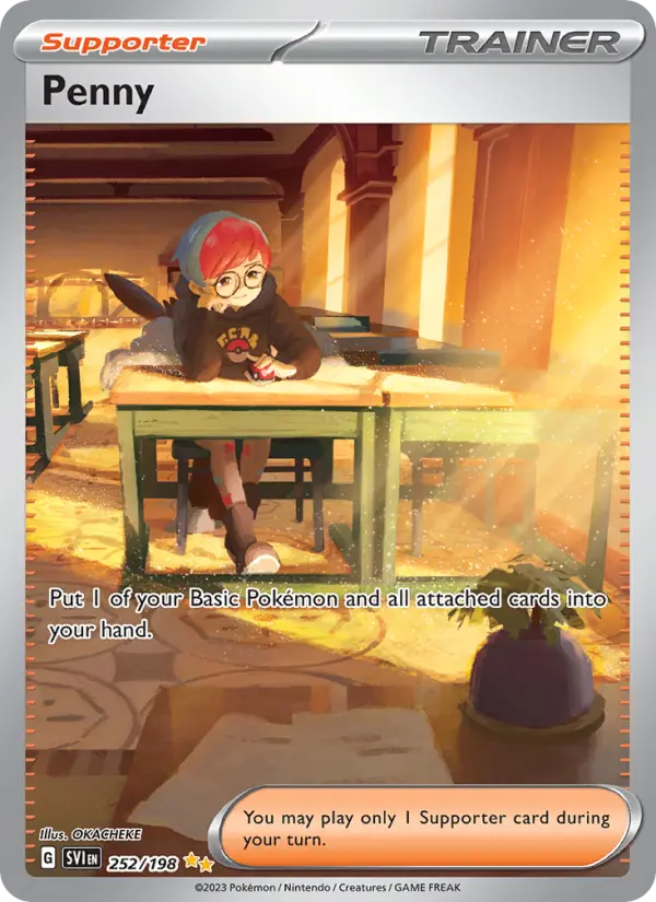Penny, Pokémon card