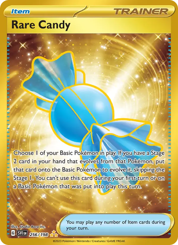 Rare Candy, Pokémon card