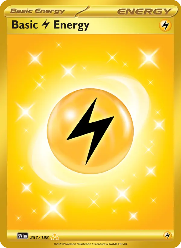 Basic Lightning Energy, Pokémon card