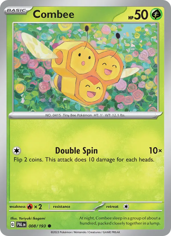 Combee, Pokémon card
