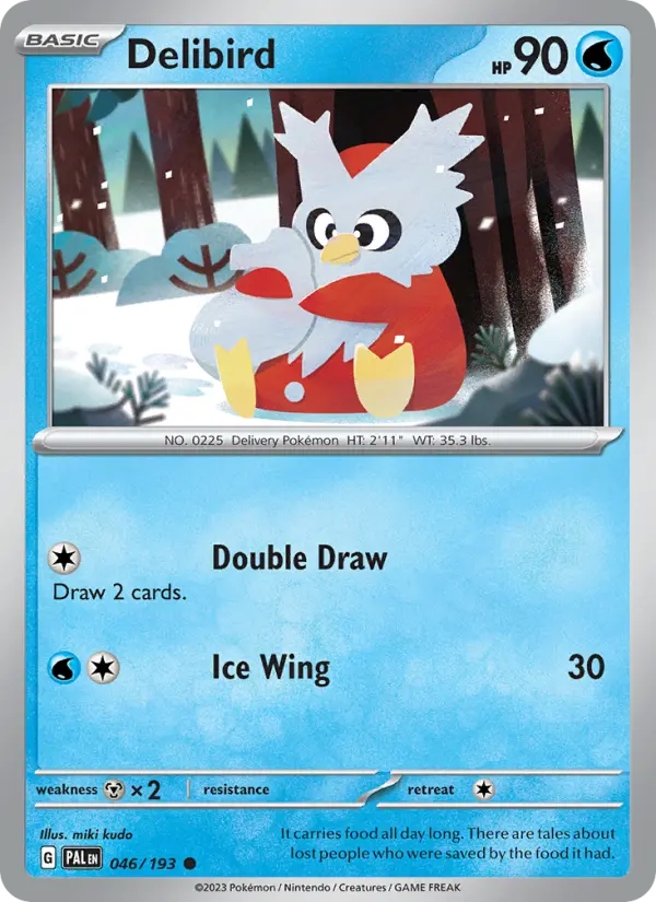 Delibird, Pokémon card