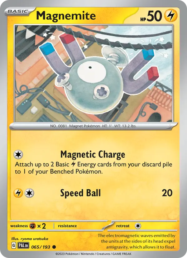 Magnemite, Pokémon card