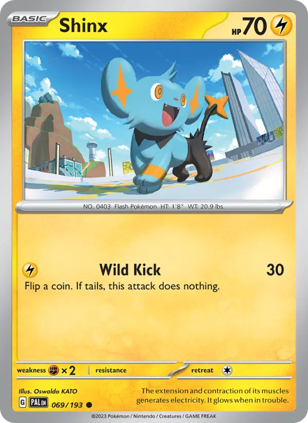 Shinx, Pokémon card