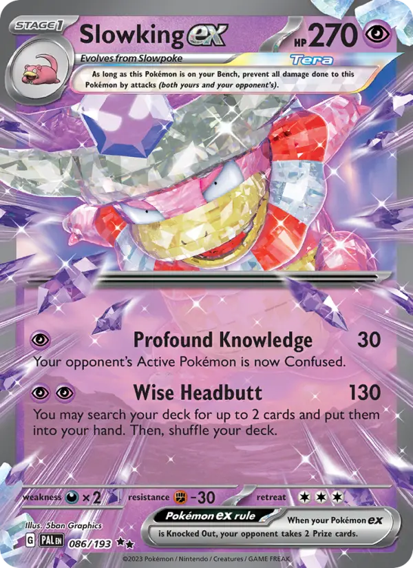 Slowking ex, Pokémon card