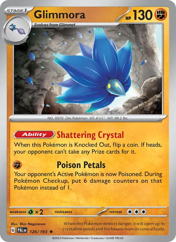 Glimmora, Pokémon card