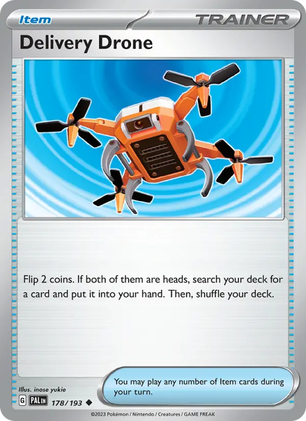 Delivery Drone, Pokémon card