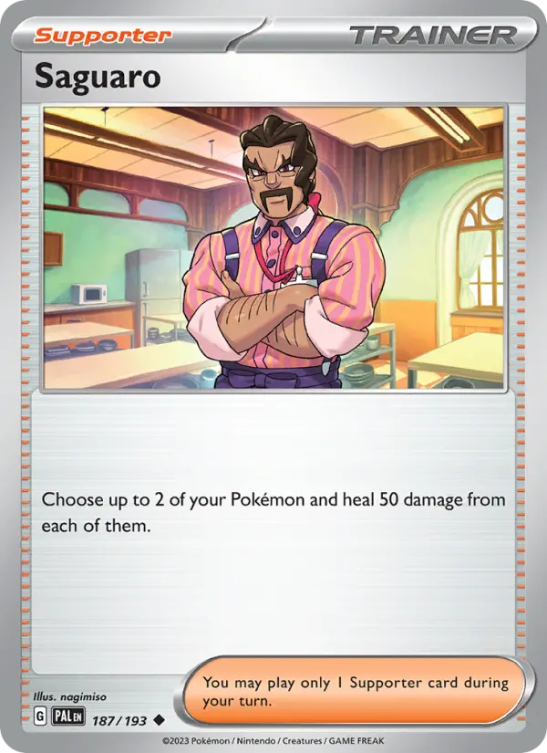 Saguaro, Pokémon card