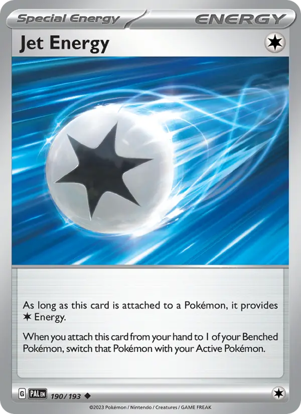 Jet Energy, Pokémon card