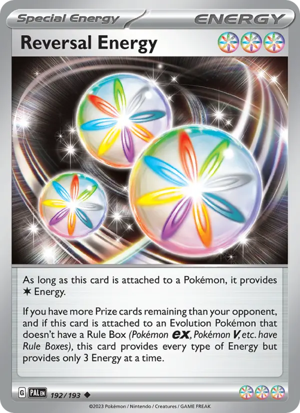 Reversal Energy, Pokémon card