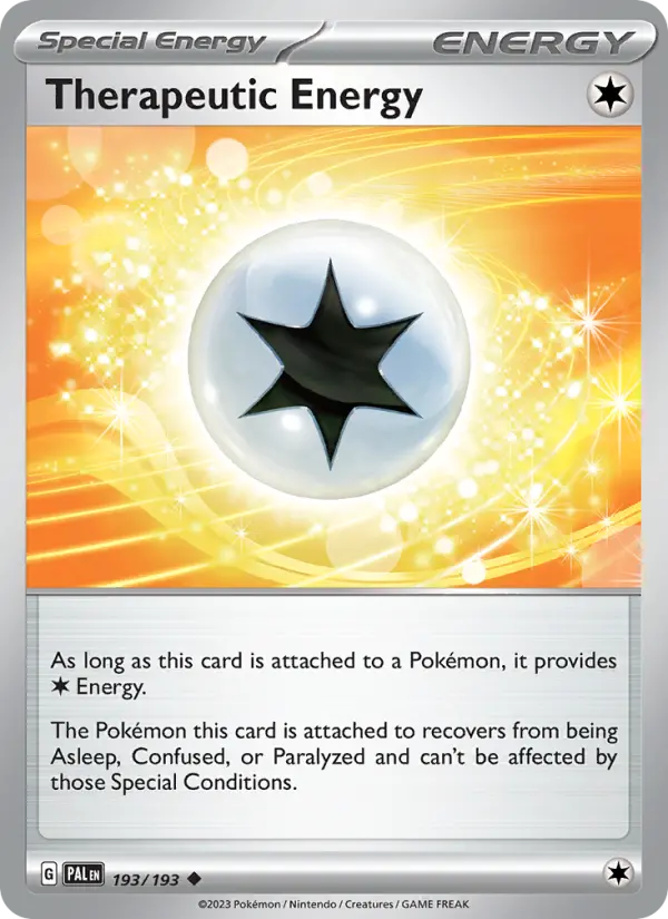 Therapeutic Energy, Pokémon card