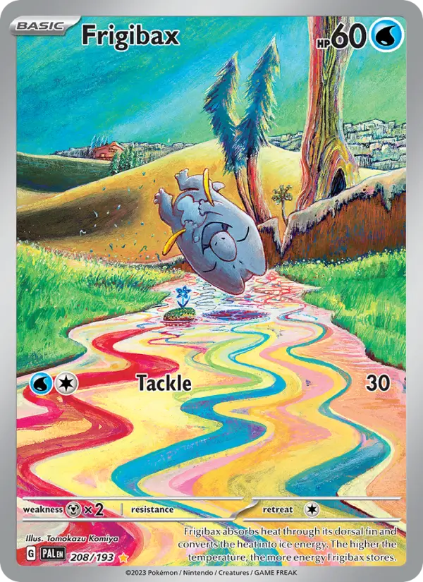 Frigibax, Pokémon card