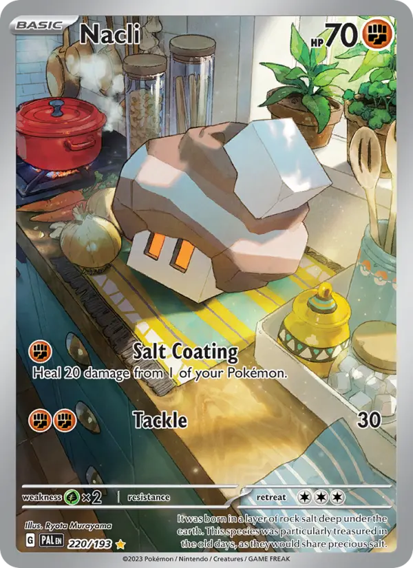 Nacli, Pokémon card