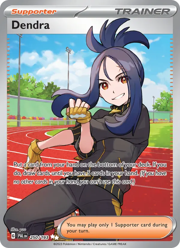 Dendra, Pokémon card