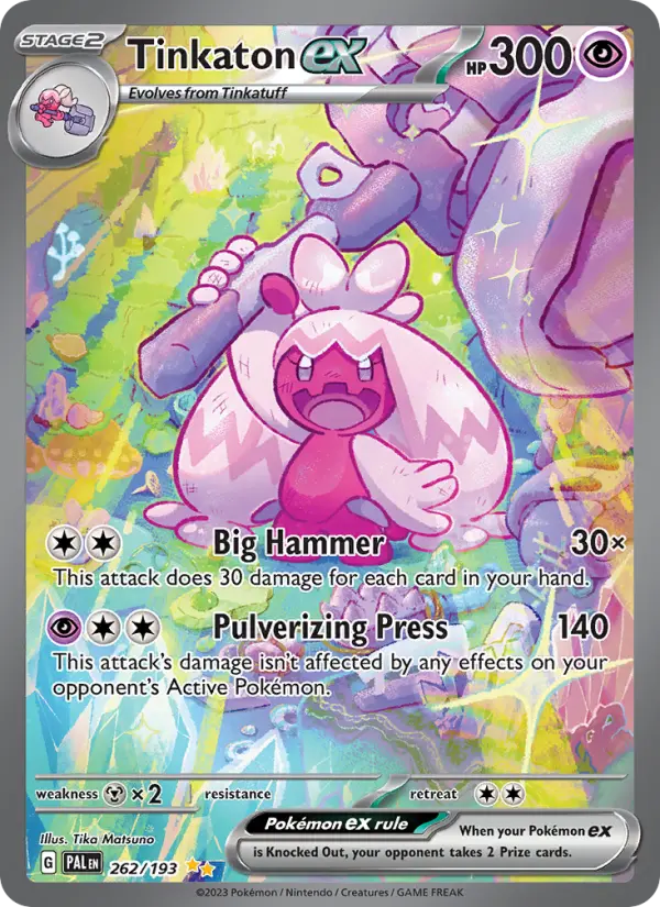 Tinkaton, Pokémon card