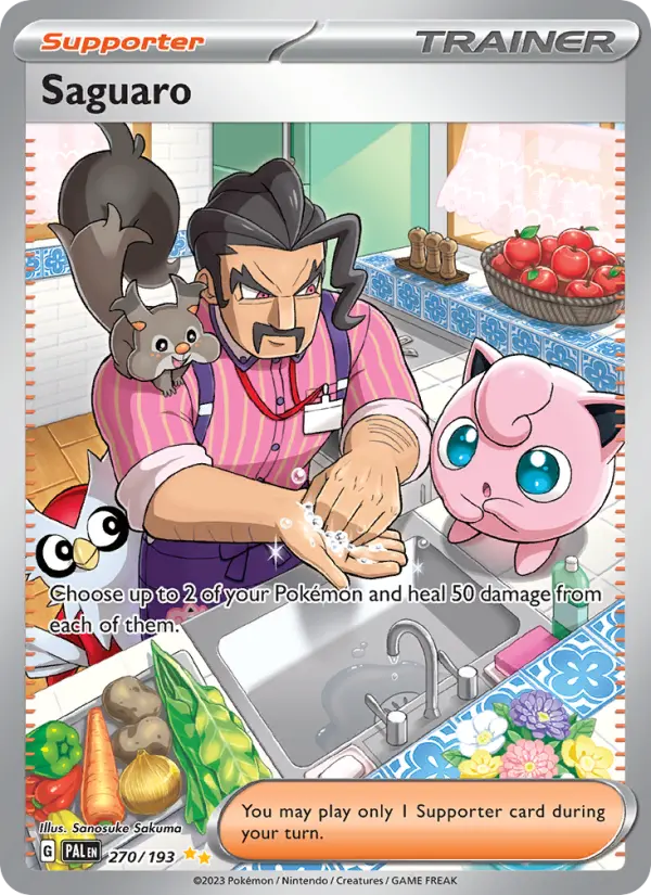 Saguaro, Pokémon card