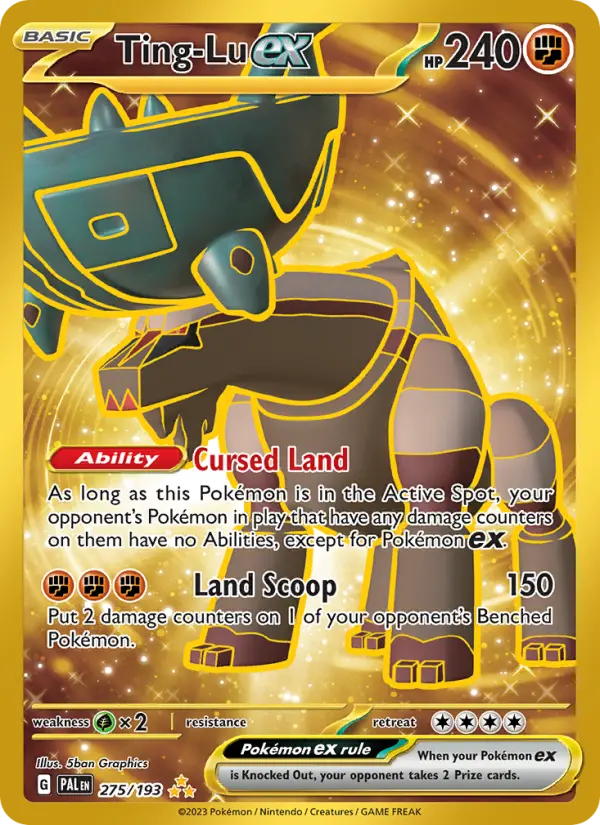 Ting-Lu ex, Pokémon card